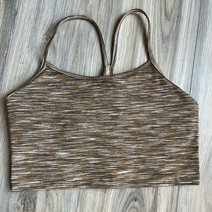 Aerie OFFLINE The Hugger Longline Racerback Sports Bra Size M